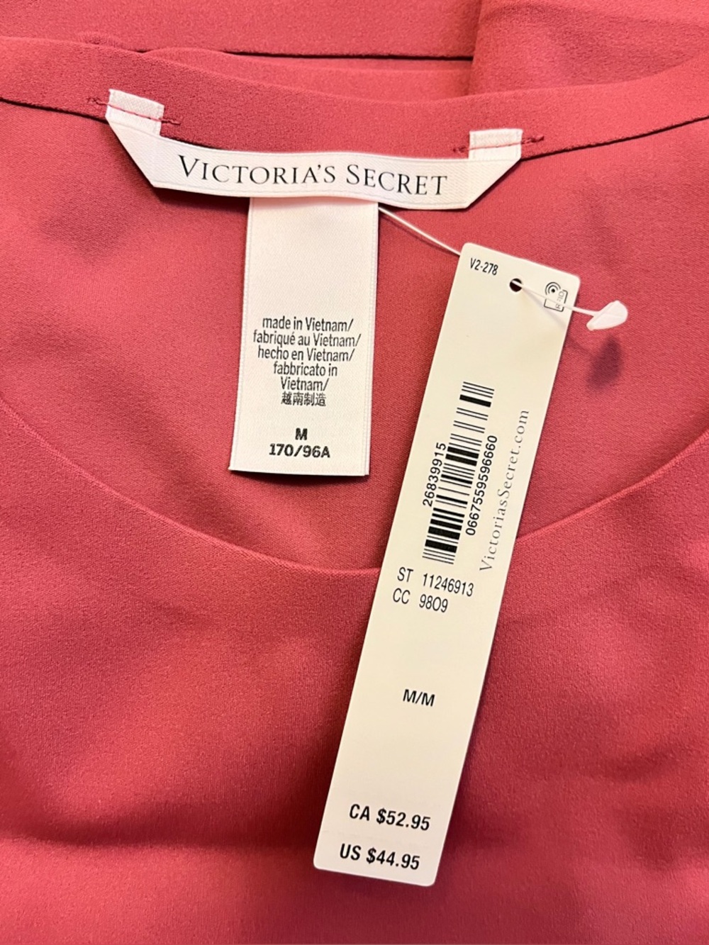 Victoria's Secret Coral Shell Top